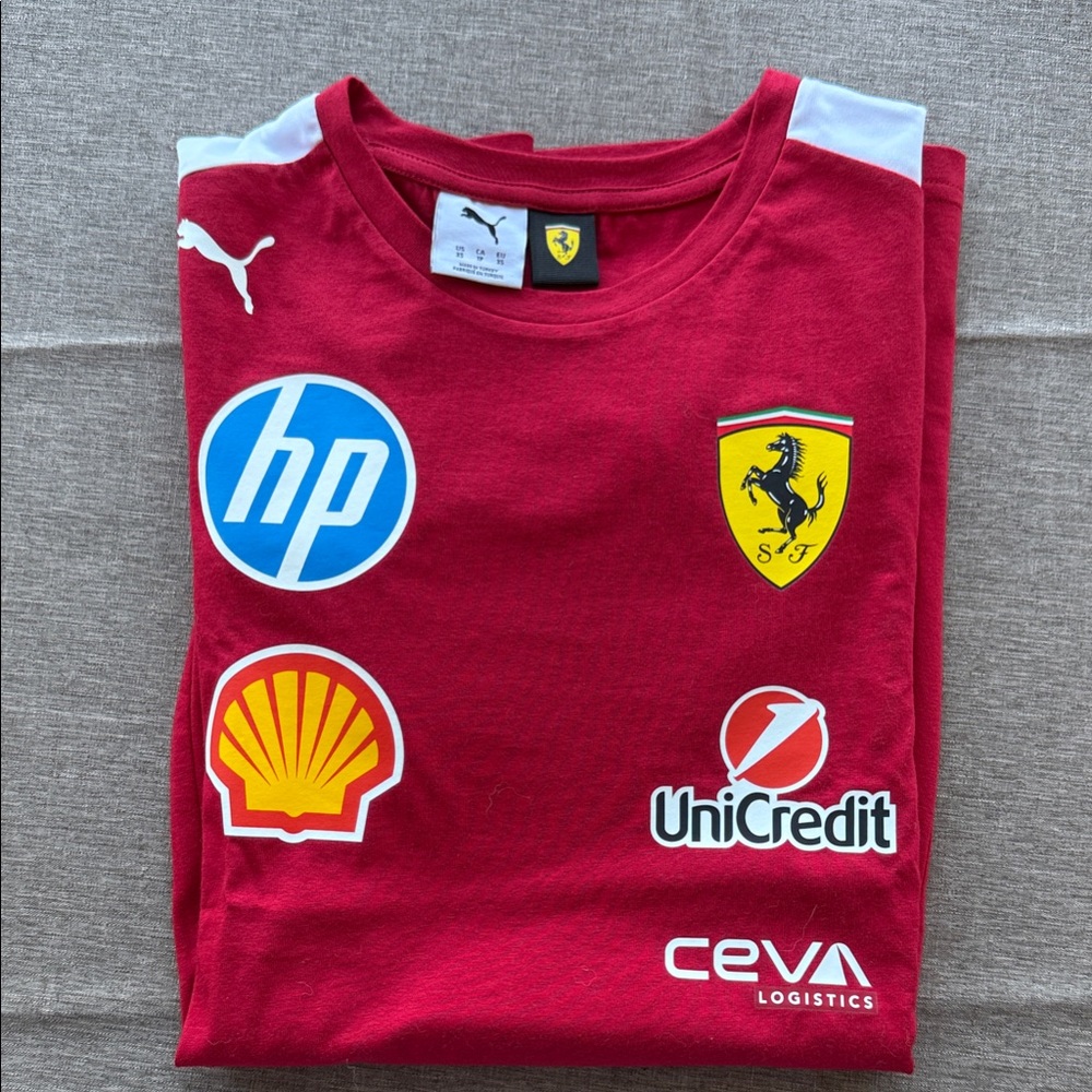 Puma for Scuderia Ferrari HP 2025 Team T-shirt